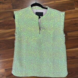 J.Crew Collection NWT iridescent rose jacquard top Jenna Lyons Era!